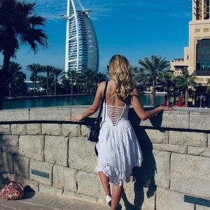 Free People White Dress